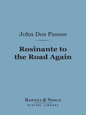 cover image of Rosinante to the Road Again (Barnes & Noble Digital Library)